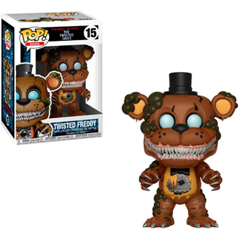 Funko POP! Five Nights at Freddys (FNAF) The Twisted Ones - Twisted Freddy 15 + Free Protector (slight box ware)