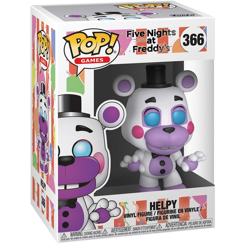 Funko Pop! Five Nights at Freddys Helpy 366 + Free Protector