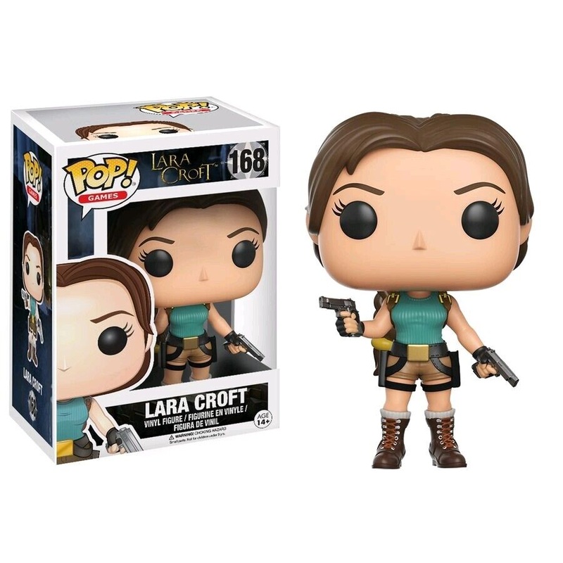 Funko Pop! Lara Croft 168 (VAULTED) + Pop Protector