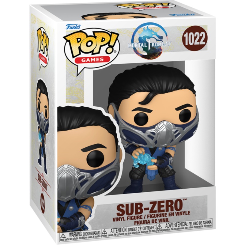 Funko Pop! Mortal Kombat : Sub-Zero  1022 + Free Protector
