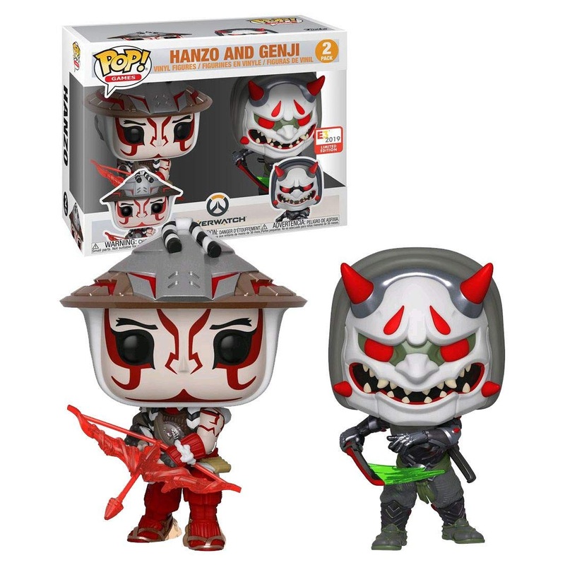 Funko Pop! Overwatch : Hanzo and Genji 2019 Limited Edition 2 Pack
