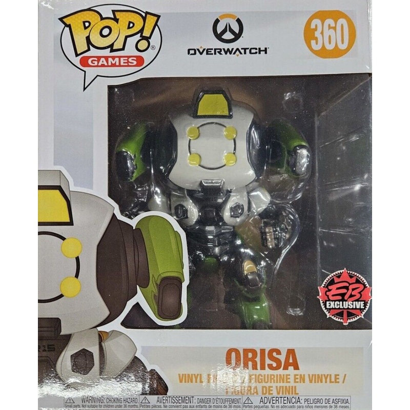 Funko Pop! Overwatch : Orisa 360 EB Exclusive 6-Inch Figure