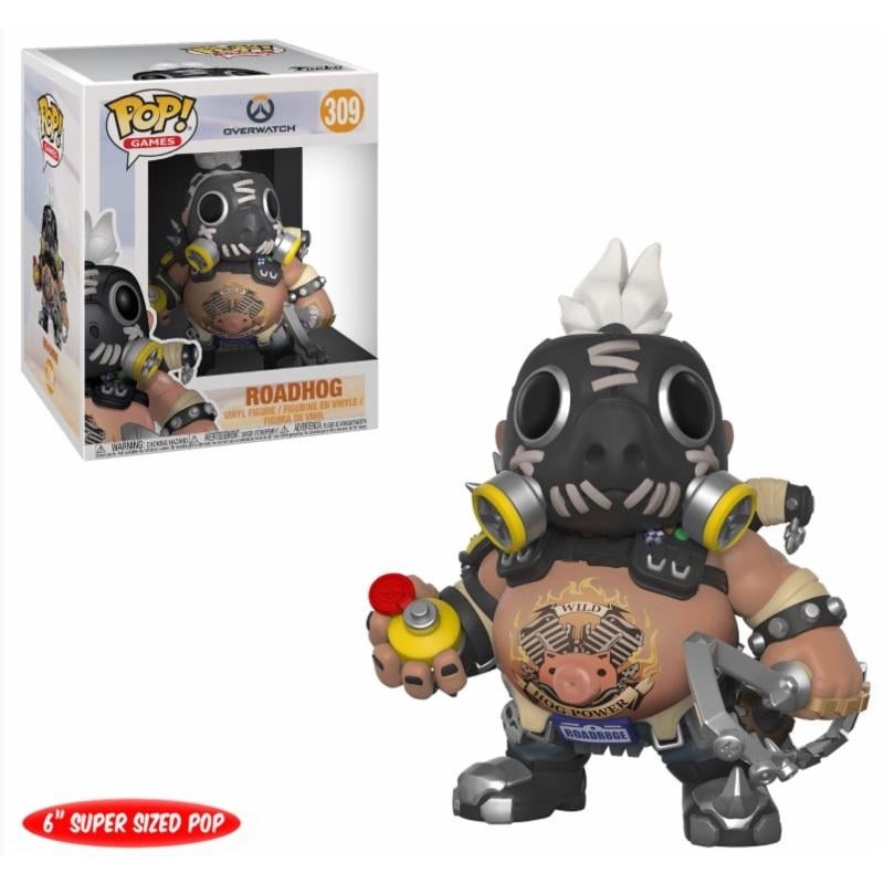 Funko Pop! Overwatch : Roadhog 309 6-Inch Figure (box ware)