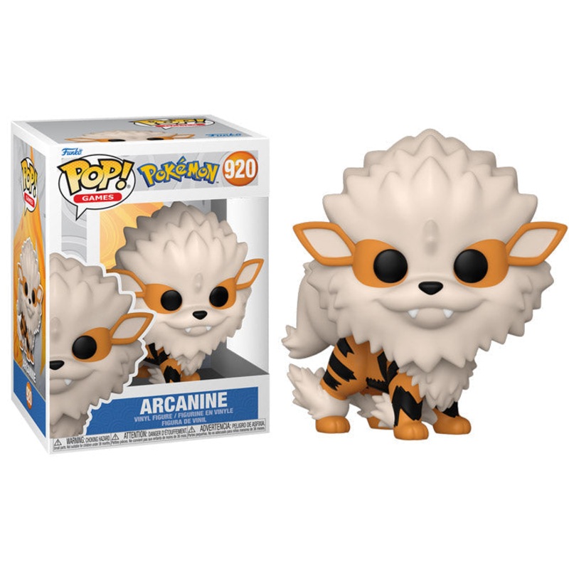 Funko Pop! Pokemon : Arcanine 920 + Pop Protector
