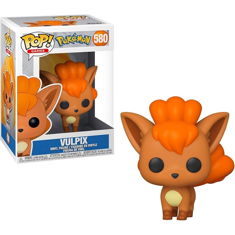 Funko Pop! Pokemon Vulpix 580 + Pop Protector