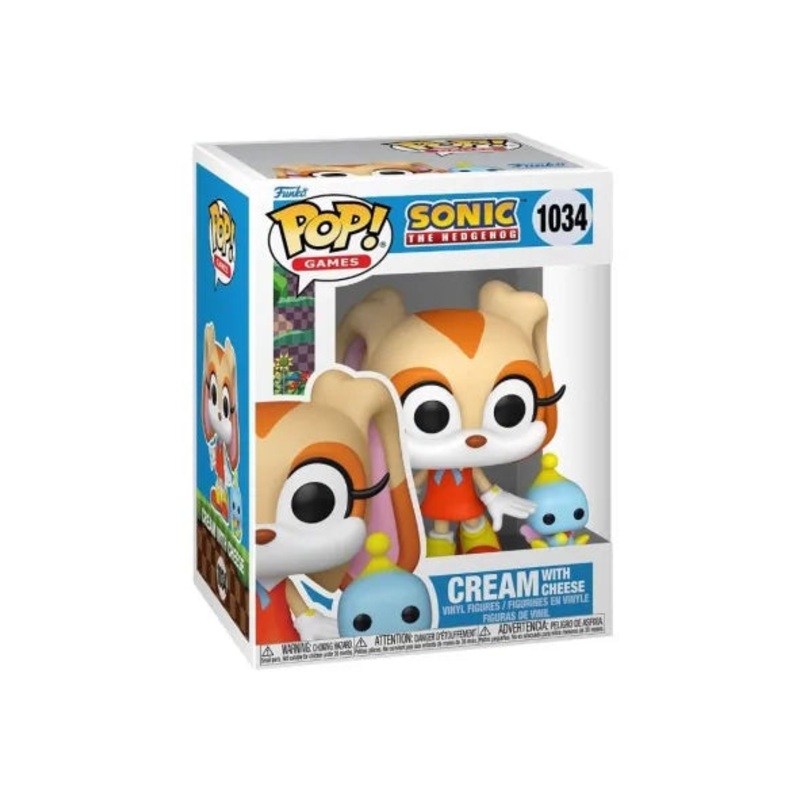 Funko Pop! Sonic The Hedgehog: Cream with Cheese 1034 + Pop Protector
