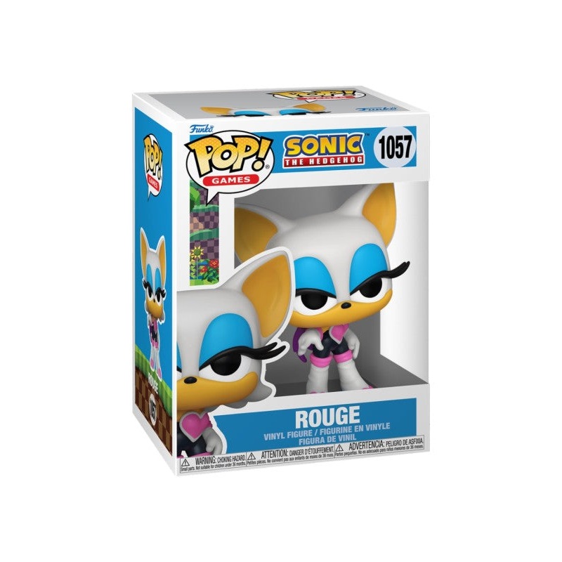Funko Pop! Sonic The Hedgehog Rogue 1057 + Pop Protector