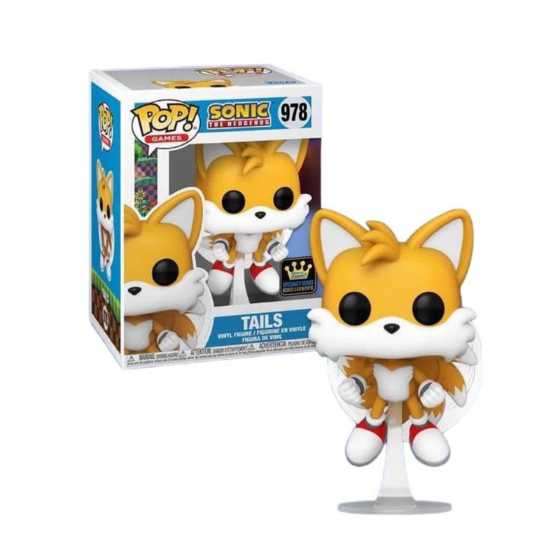 Funko Pop! Sonic The Hedgehog - Tails 978 Specialty Series Exclusive + Protector