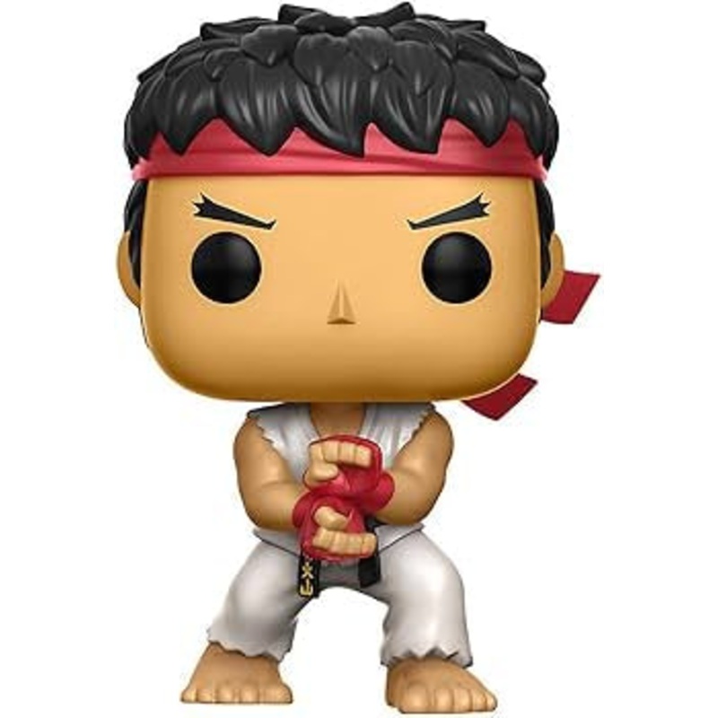 Funko Pop! Street Fighter Ryu 192 (Special Attack) Toys R Us Exclusive + Pop Protector (VAULTED)