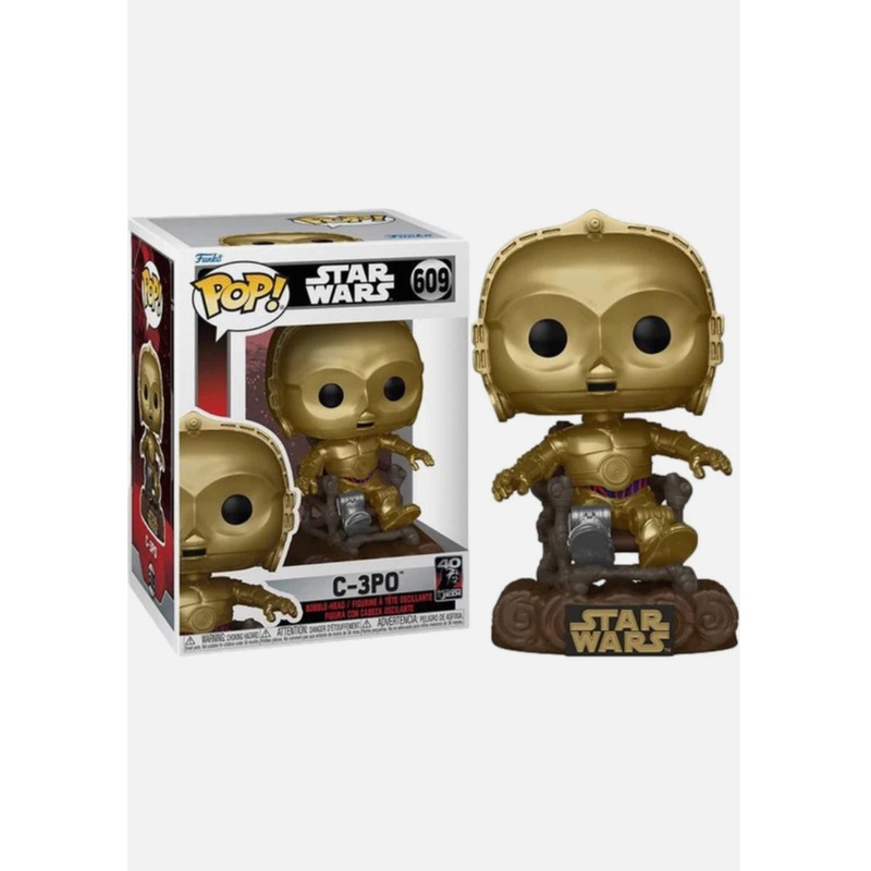 Funko Pop! Disney Star Wars Return of the Jedi C-3PO 609 + Free Protector