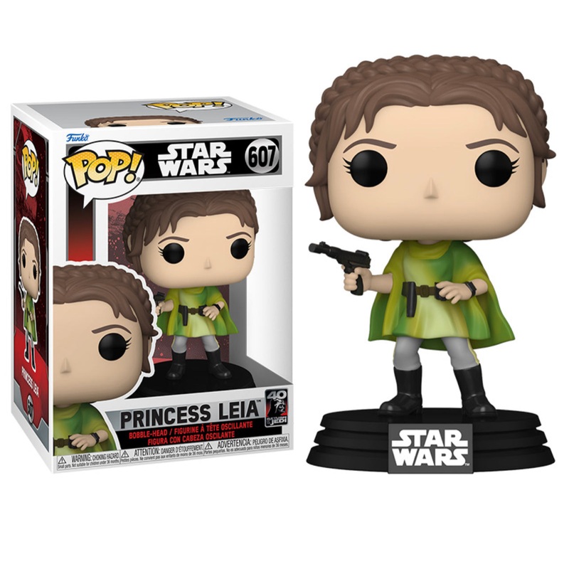 Funko Pop! Disney Star Wars Return of the Princess Leia 607 + Free Protector