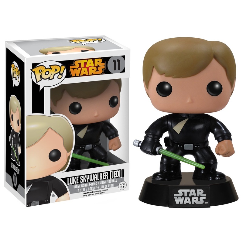 Funko POP! Star Wars #11 - Luke Skywalker (JEDI) + Pop Protector! (VAULTED)