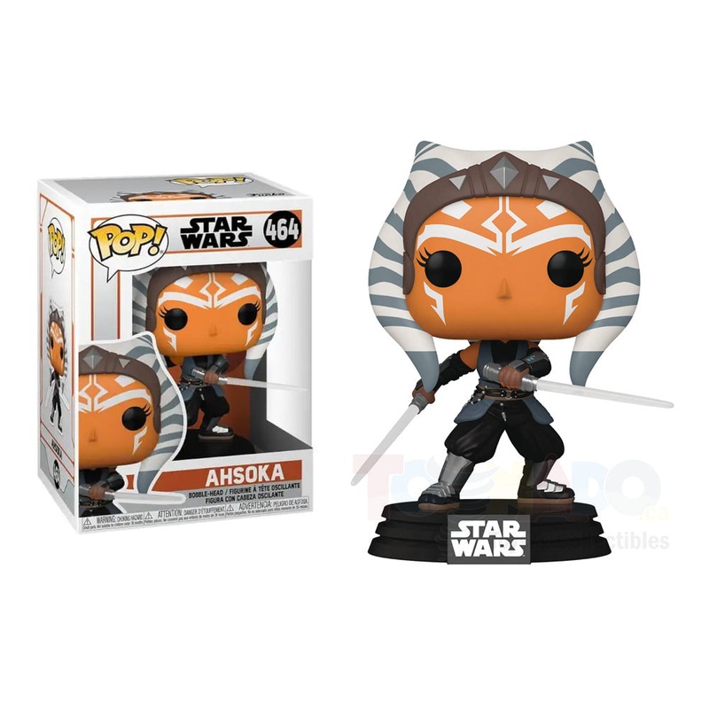 Funko Pop! Star Wars Ahsoka 464 + Free Protector