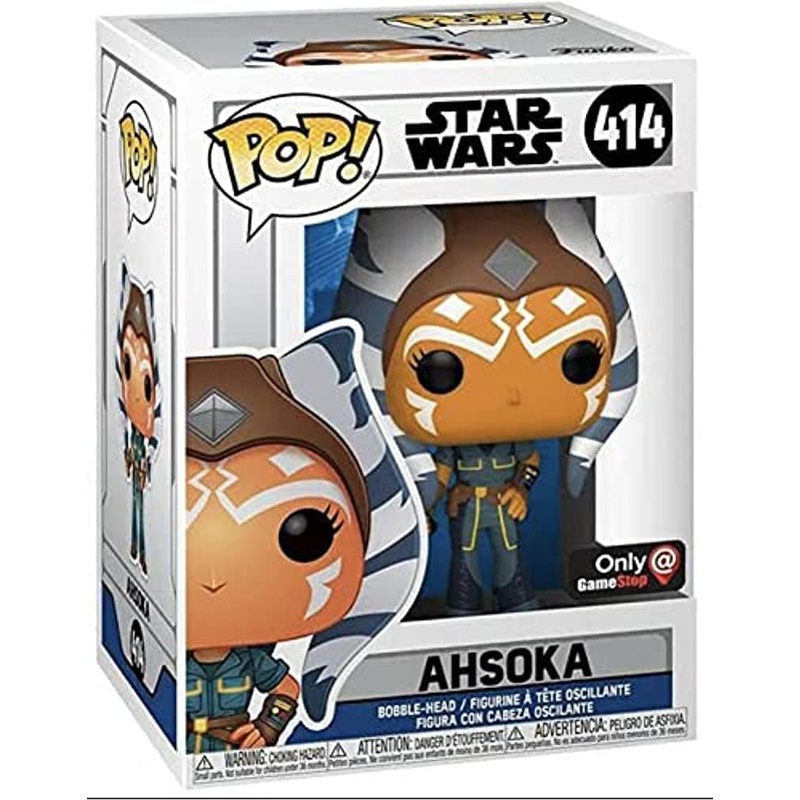 Funko Pop! Star Wars - Ahsoka  (Mechanic) 414 GameStop Exclusive + PoP Protector