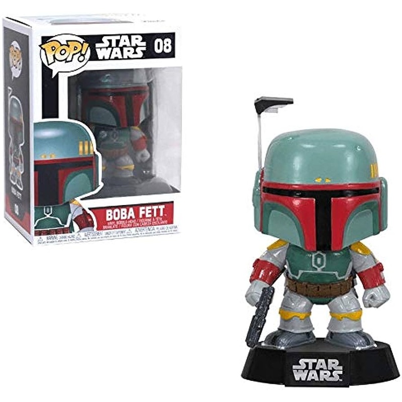 Funko Pop! Star Wars Boba Fett 08 + Free Protector