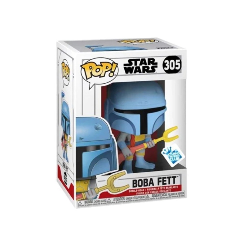 Funko Pop! Star Wars Boba Fett 305  Funko Insider Club + Free Protector