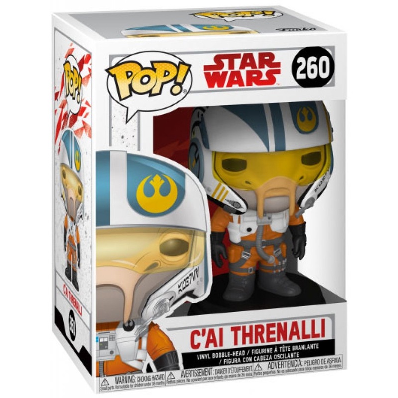 Funko Pop! Star Wars Cai Threnalli 260 + Free Protector (VAULTED)