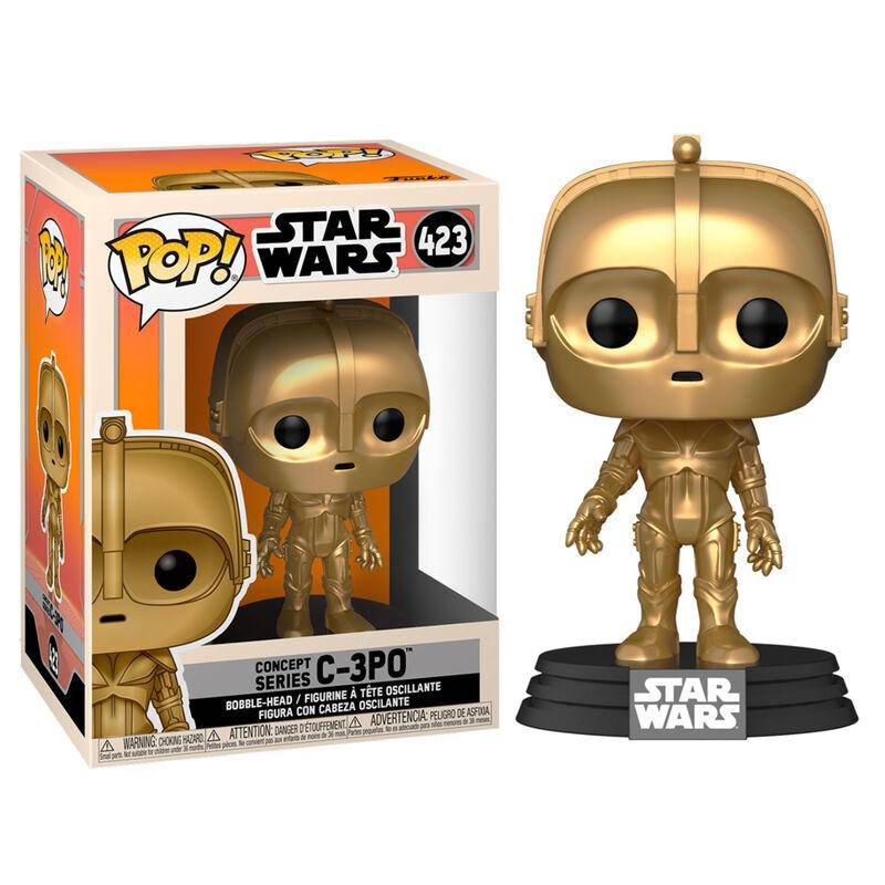 Funko Pop! Star Wars Concept Series C-3PO 423 + Free Protector