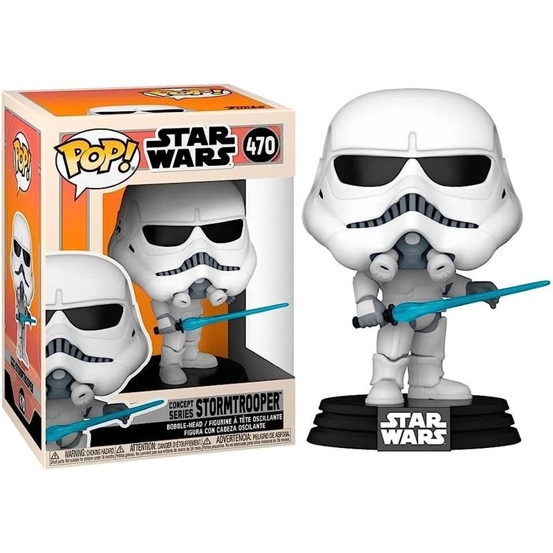 Funko Pop! Star Wars Concept Series Stormtrooper 470 + Free Protector