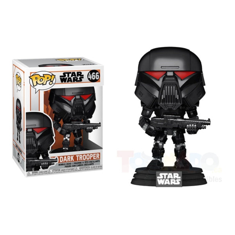 Funko Pop! Star Wars Dark Trooper 466 + Free Protector