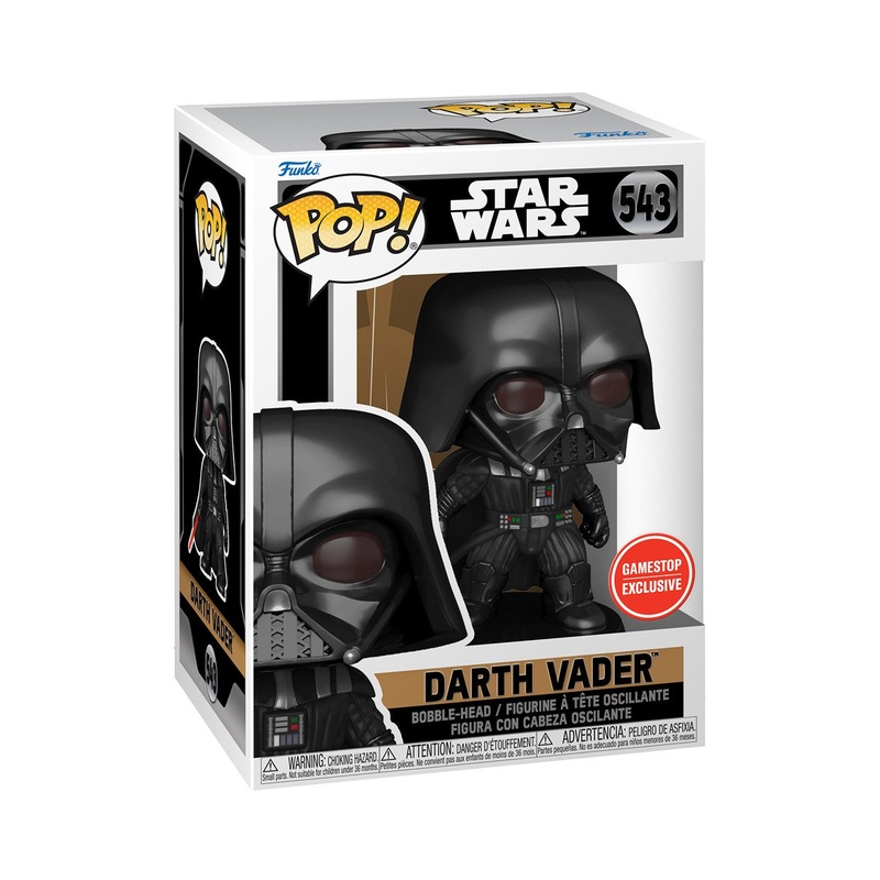 Funko Pop! Star Wars Darth Vader 543 GameStop Exclusive
