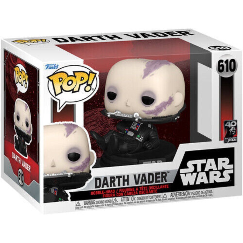 Funko Pop! Star Wars Darth Vader 610 + Free Protector