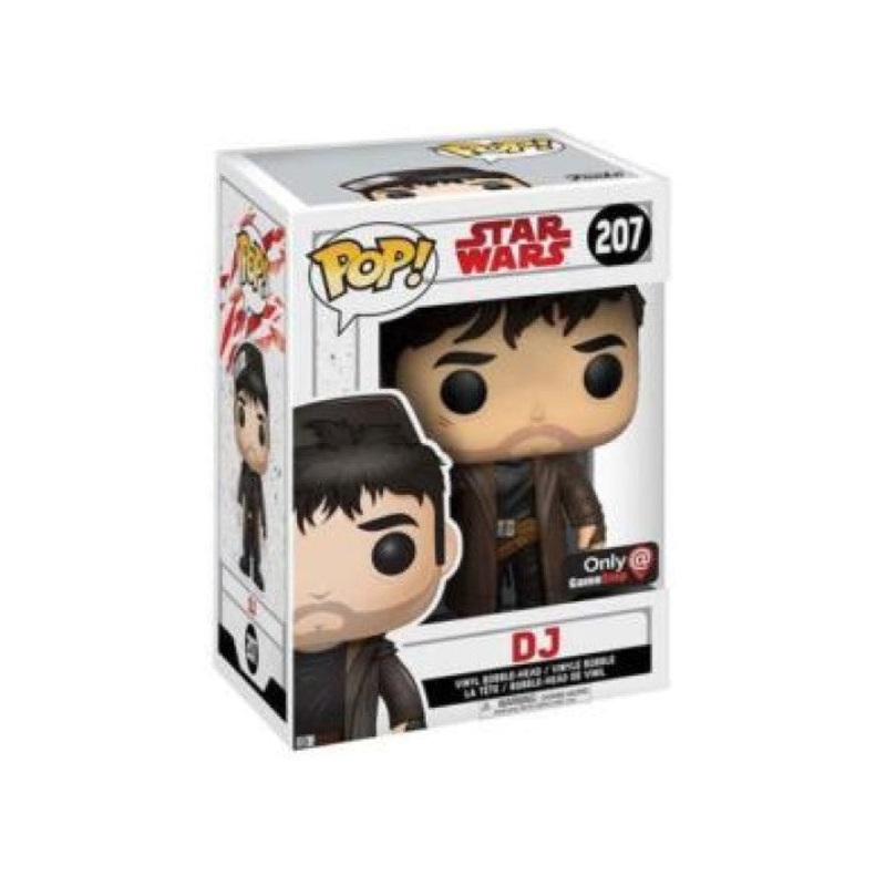 Funko Pop! Star Wars DJ 207 GameStop Exclusive + Free Protector (VAULTED)