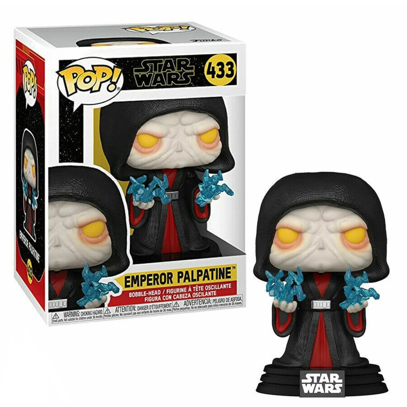 Funko Pop! Star Wars Emperor Palpatine 433 + Free Protector