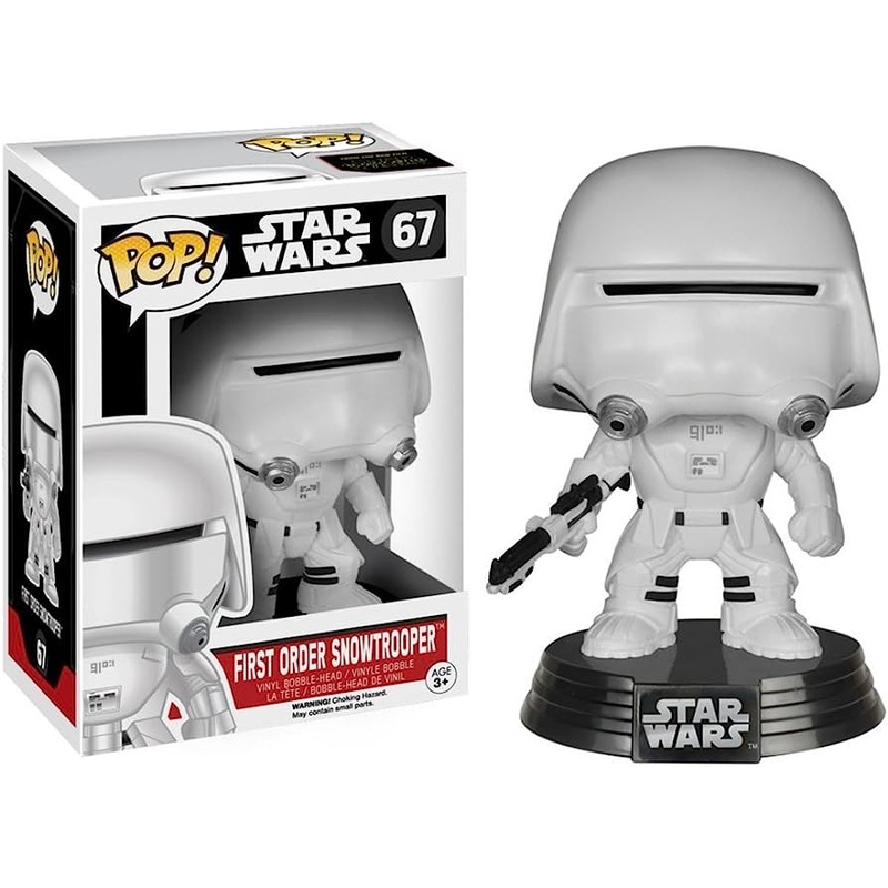 Funko Pop! Star Wars First Order Snowtrooper 67 + Free Protector (VAULTED) (box ware)