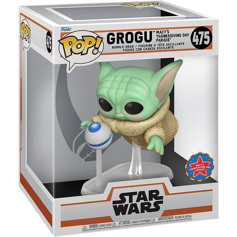 Funko Pop! Star Wars Grogu Macys Thanksgiving Day Parade Exclusive 475 6-Inch Figure