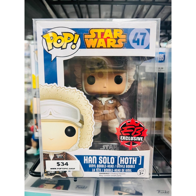 Funko Pop! Star Wars Han Solo [Hoth] 47 EB Exclusive