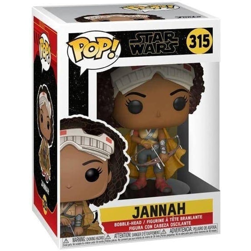 Funko Pop! Star Wars Jannah 315 + Free Protector