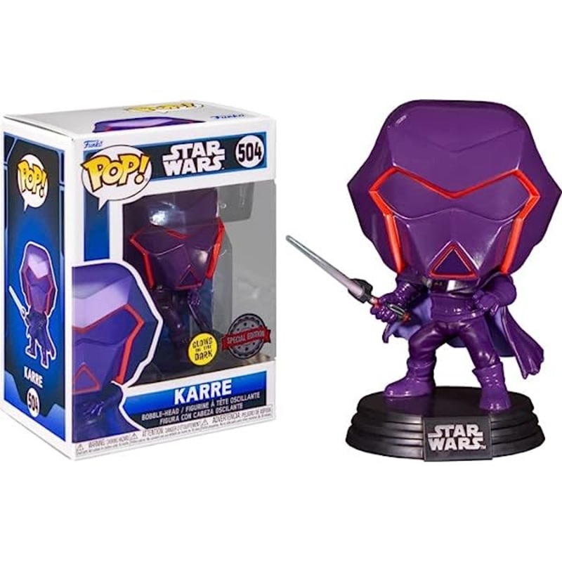 Funko Pop! Star Wars Karre 504 GITD Special Edition + Free Protector