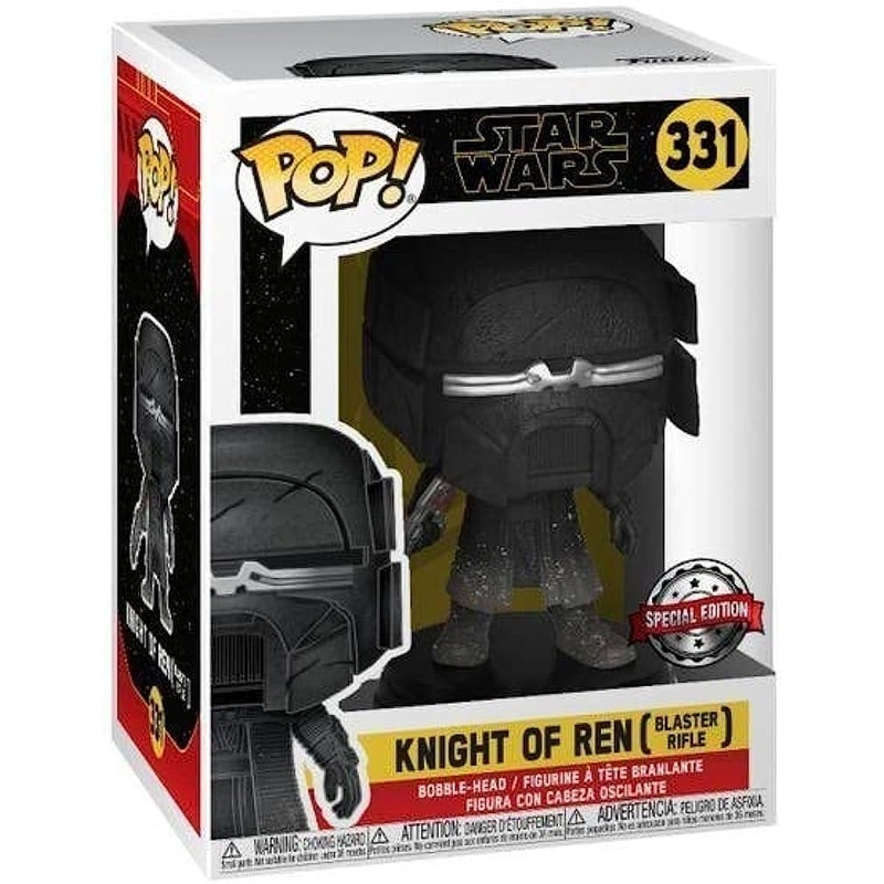 Funko Pop! Star Wars Knight of Ren (Blaster Rifle) Special Edition 331 + Free Protector (VAULTED)