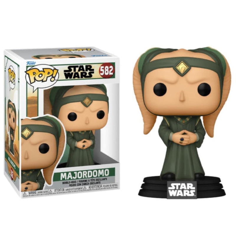 Funko Pop! Star Wars Majordomo 582  + Free Protector