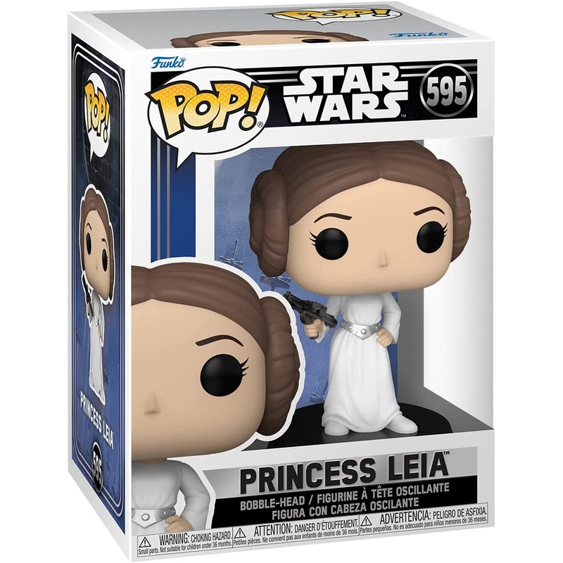 Funko Pop! Star Wars Princess Leia 595 + Free Protector