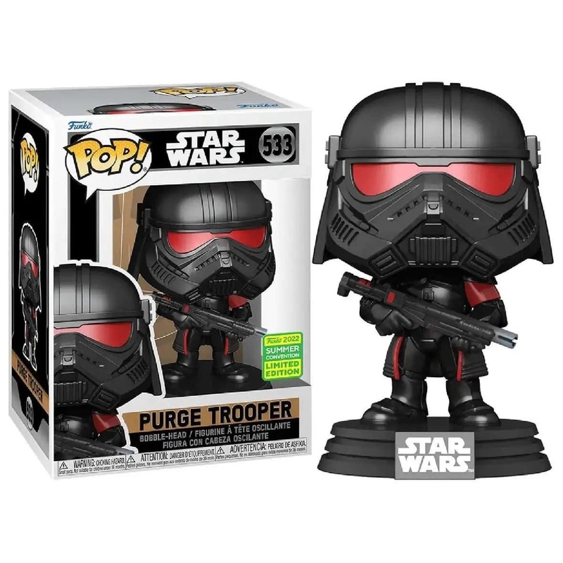 Funko Pop! Star Wars Purge Trooper 533 Funko 2022 Summer Convention Limited Edition + Free Protector