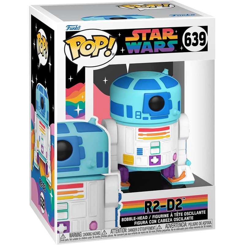 Funko Pop! Star Wars R2-D2 639 + Free Protector