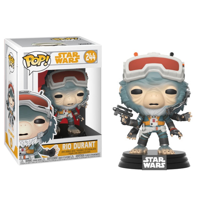 Funko Pop! Star Wars Rio Durant 244 + Free Protector (VAULTED)