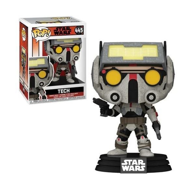 Funko Pop! Star Wars - Tech 445 + Free Protector