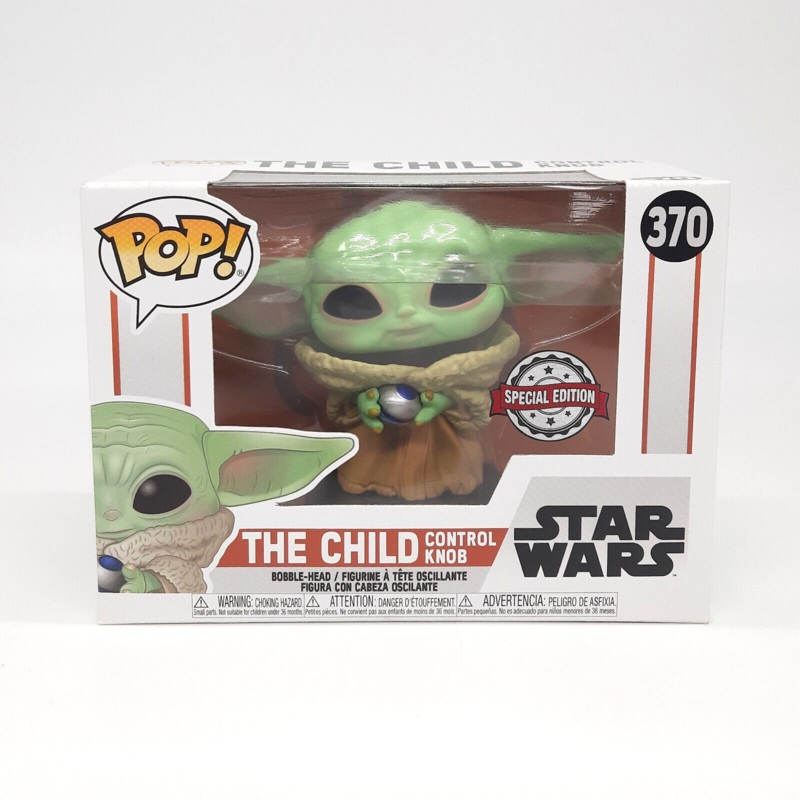 Funko Pop! Star Wars The Child Control Knob Special Edition 370 + PoP Protector