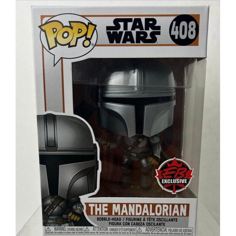 Funko Pop! Star Wars The Mandalorian 408 EB Exclusive (VAULTED) + Free Protector