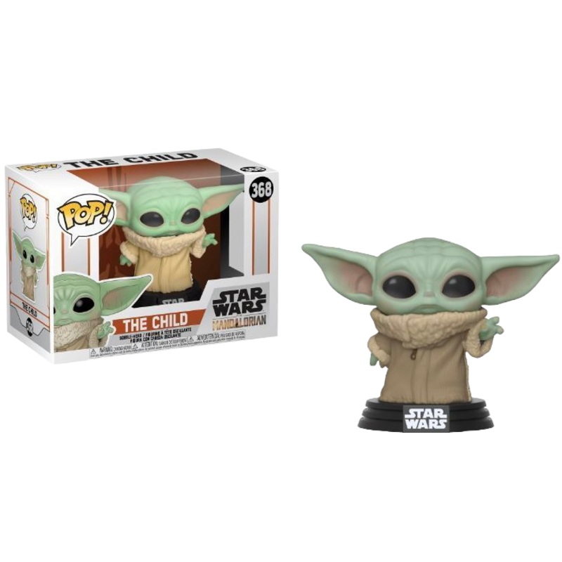 Funko Pop! Star Wars The Mandalorian Baby Yoda The Child #368 Vinyl + PoP Protector