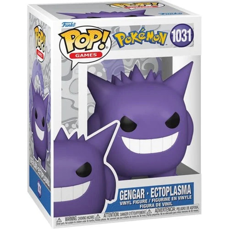 Pokemon Gengar Funko Pop! Vinyl Figure #1031 + PoP Protector