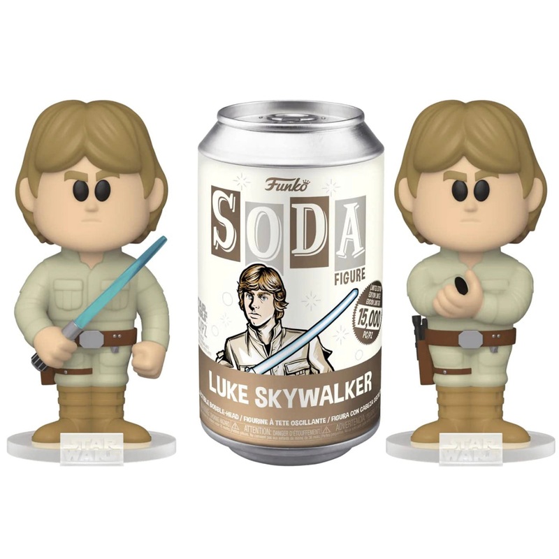 Star Wars Luke Skywalker Sealed Limited Edition Funko Soda Pop Figure - Chance of CHASE!
