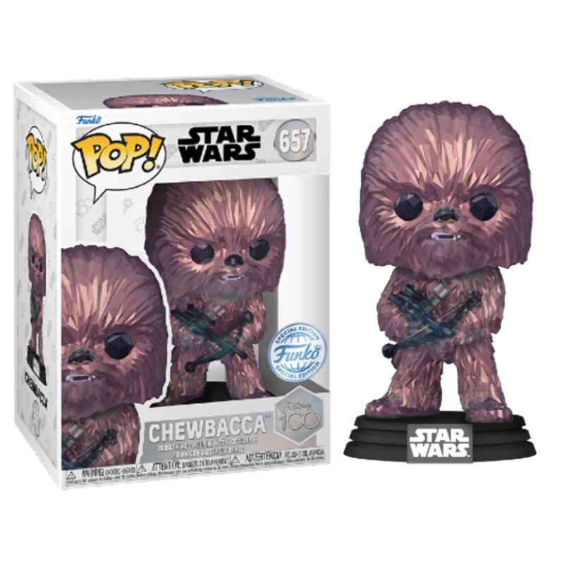 Funko Pop! Disney 100 Star Wars Chewbacca 657 Funko Special Edition + Free Protector
