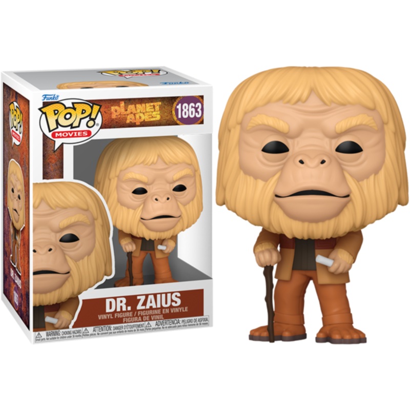 Funko Pop! Planet of the Apes : Dr. Zaius 1863 + Pop Protector