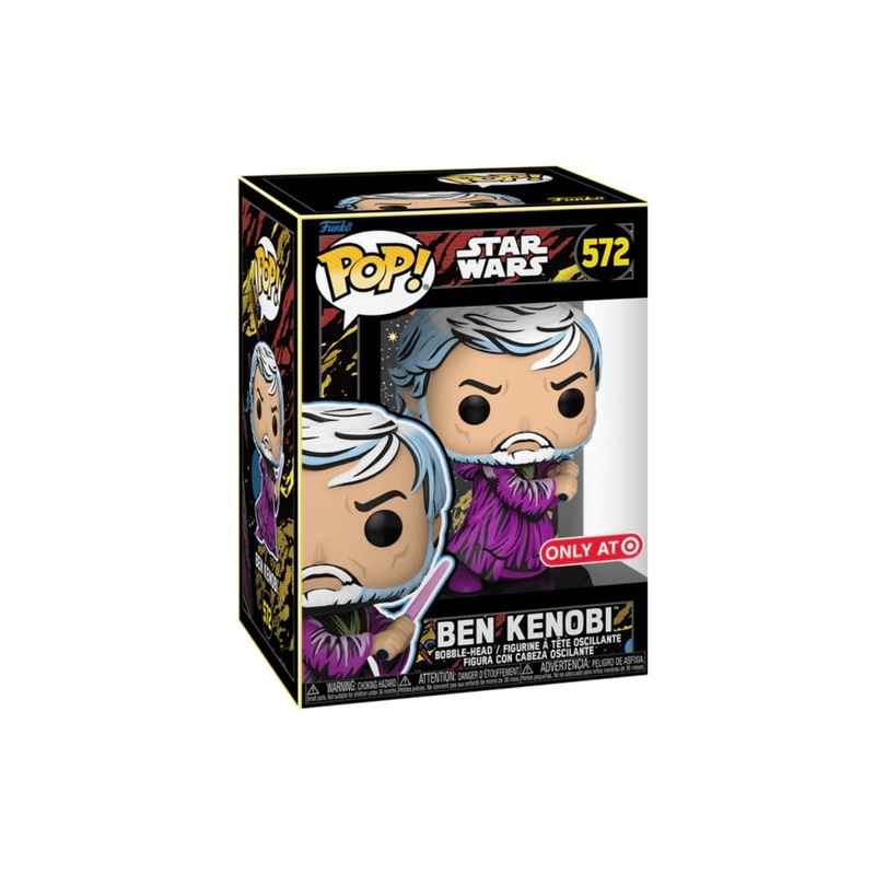 Funko Pop! Star Wars Ben Kenobi 572 Target Exclusive + Free Protector