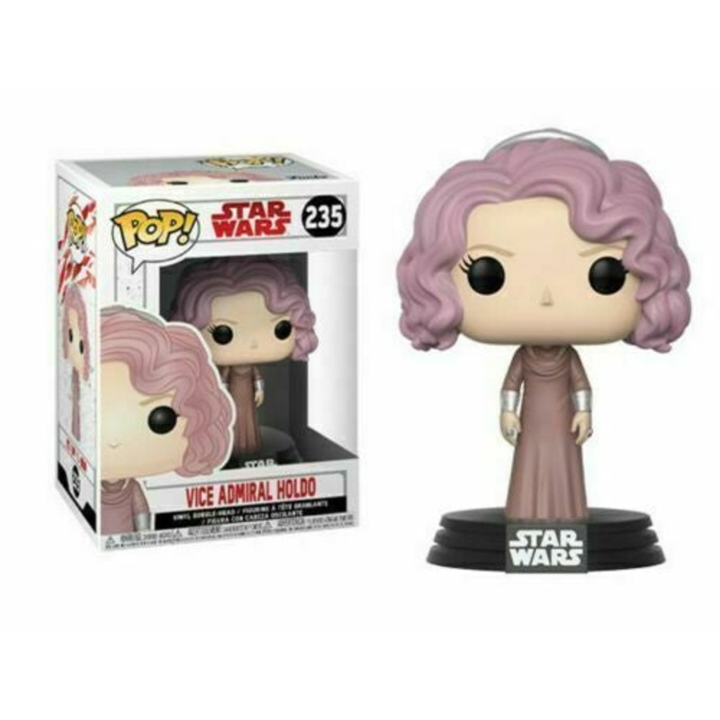 Funko Pop! Star Wars - Bice Admiral Holdo 235 + Free Protector (VAULTED)