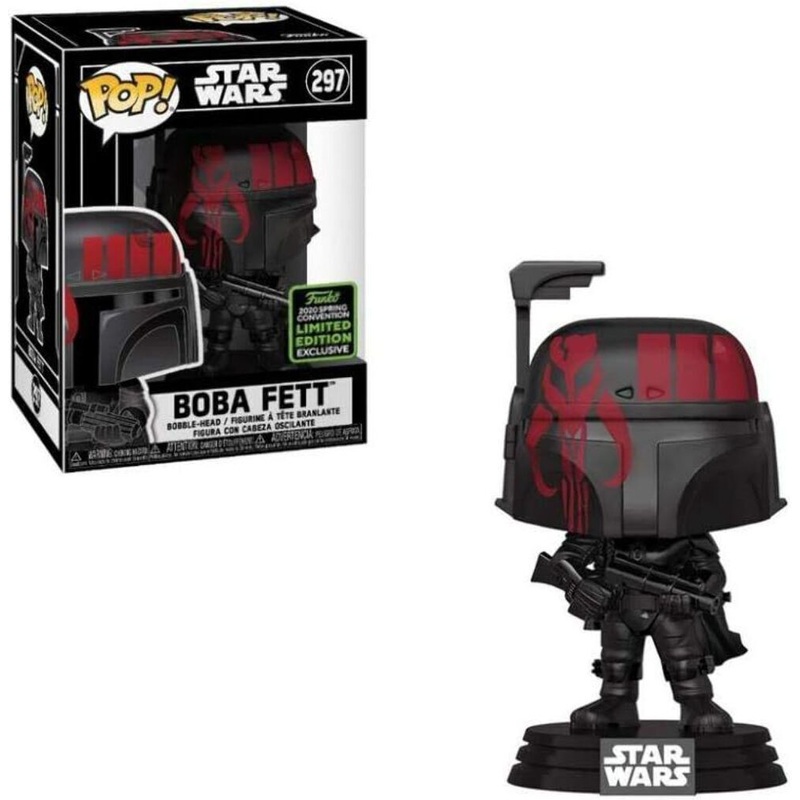 Funko Pop! Star Wars - Boba Fett 297 Funko 2020 Spring Convention Exclusive + Free Protector